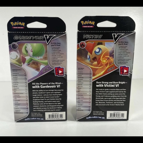 Victini vs Gardevoir Double Deck Card Bundle - Picture 2 of 3